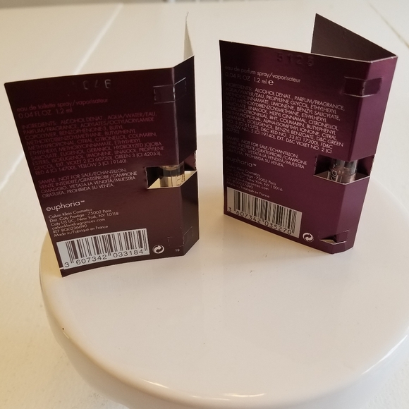 New Bundle Lot 2 Calvin Klein Euphoria - Picture 2 of 6